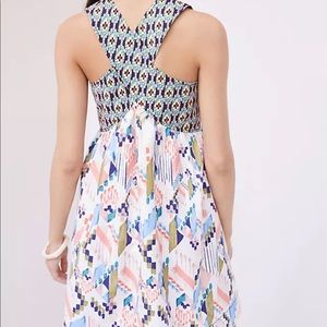 Anthropologie textured swing mini dress new size small